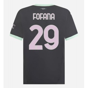 AC Milan Youssouf Fofana #29 Tredjetröja 2024-25 Kortärmad